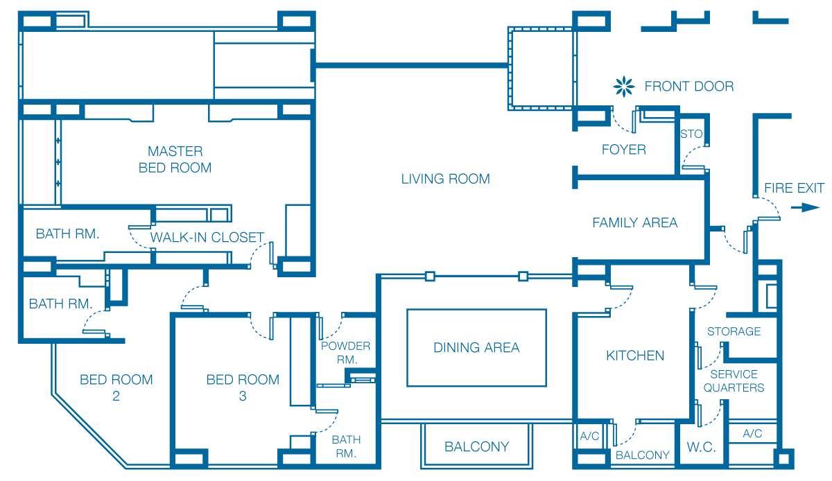 Shanti Sadan Floor Plan